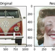 Esto es lo que pasa cuando le das coches al algoritmo que mejora fotos pixeladas de caras